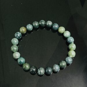 Moss Agate Bracelet For Mental Clarity-8mm