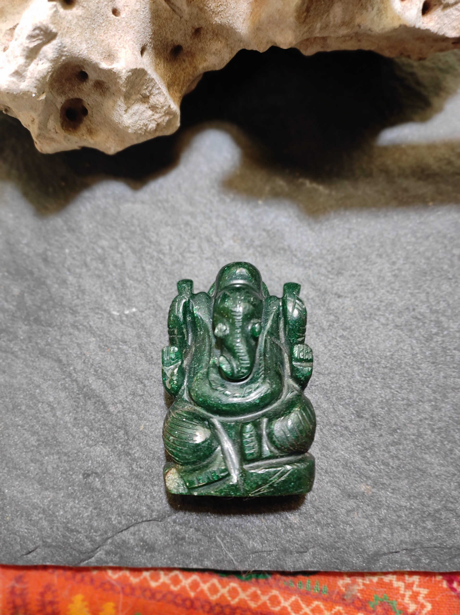 Green Aventurine Ganesha