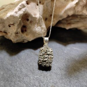 Pyrite Pendant For Good Fortune