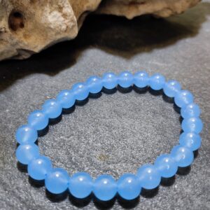 Blue banded agate