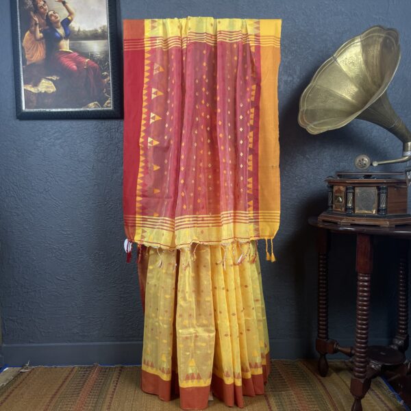 Ganga Jamuna border Saree Cotton silk saree