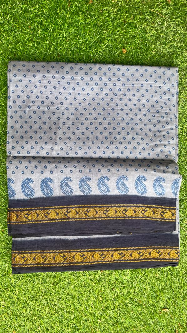 Authentic Madurai cotton sungudi sarees - Image 3