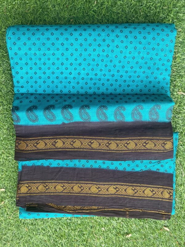 Authentic Madurai cotton sungudi sarees