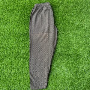Black lined ajarakh cotton pants