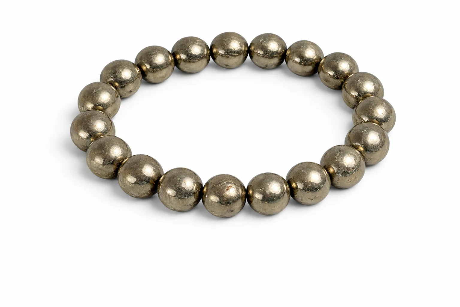 Pyrite Wealth Bracelet-(8mm)